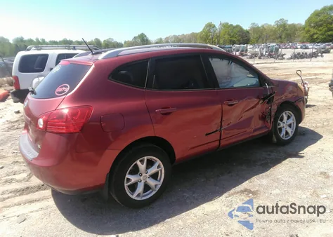 2008 Nissan Rogue Sl from USA, damaged, VIN JN8AS58T78W002433